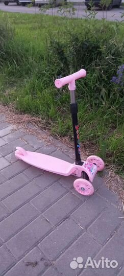 Самокат детский трехколесный