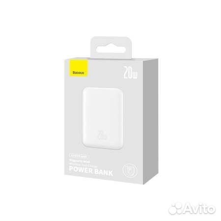 Power Bank с беспроводной зарядкой MagSave Baseus