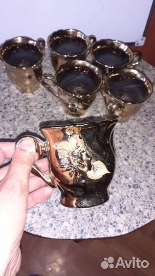 6 чайных чашек