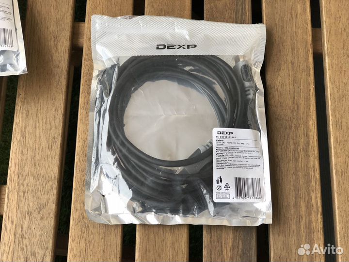 Кабель hdmi dexp 3 метра