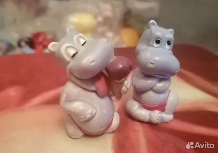 Бегемоты Гавайцы Киндер сюрприз 1988год