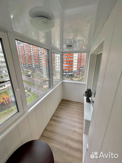 Остекление балкона t-8353