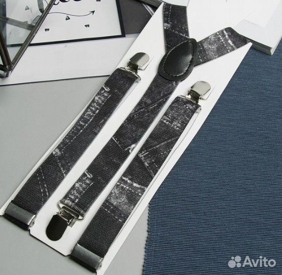 Подтяжки взрослые, 2,5 см