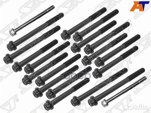 Болт ГБЦ (комплект) mitsubishi 4M41/4M42 ST-117