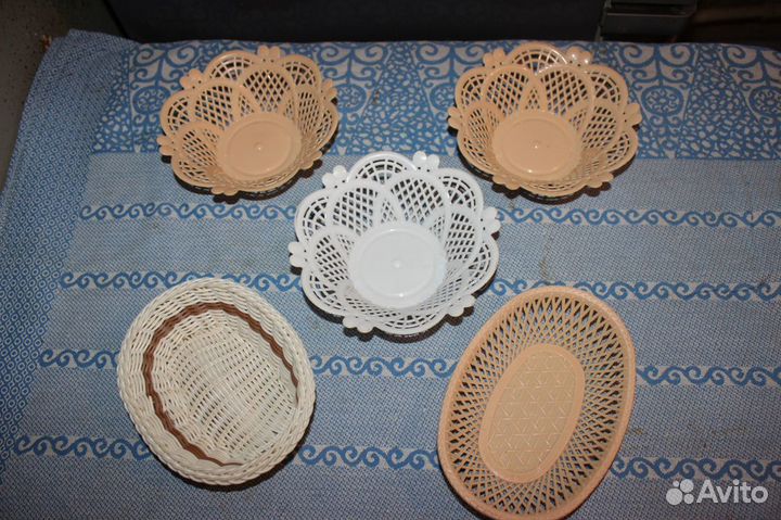 Плетенные тарелки