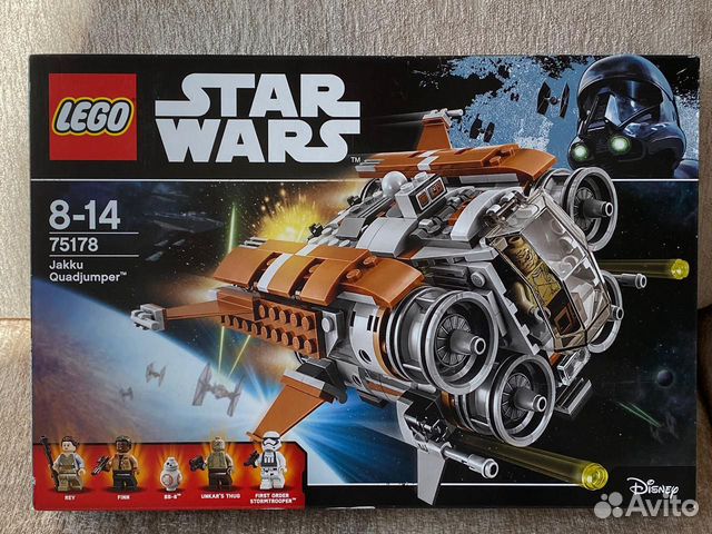 Lego Star Wars 75178 Квадджампер Джакку. Новый