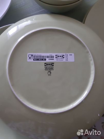 Тарелки IKEA новые