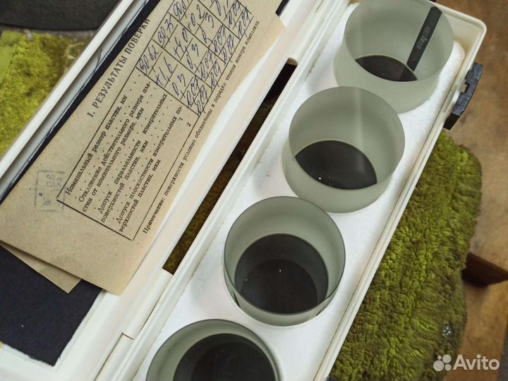 Набор пм-90, пластины параллельные стеклянные