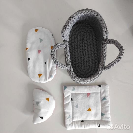 Люлька кроватка переноска для кукол