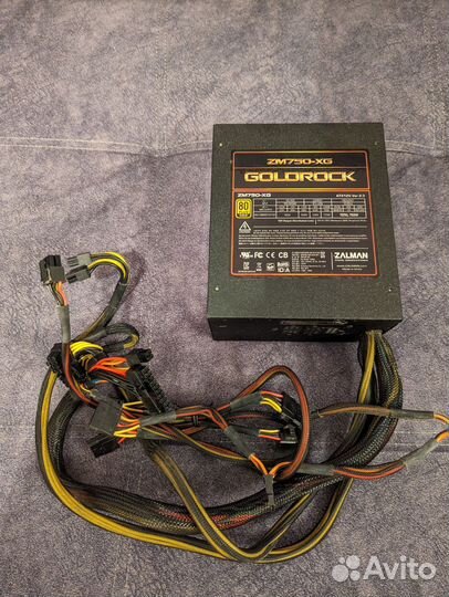 Блок питания Zalman GoldRock XG 750W 80+ Gold