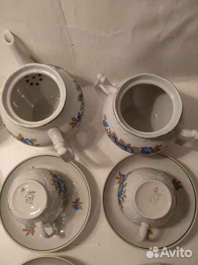 Сервиз чайный Вербилки СССР