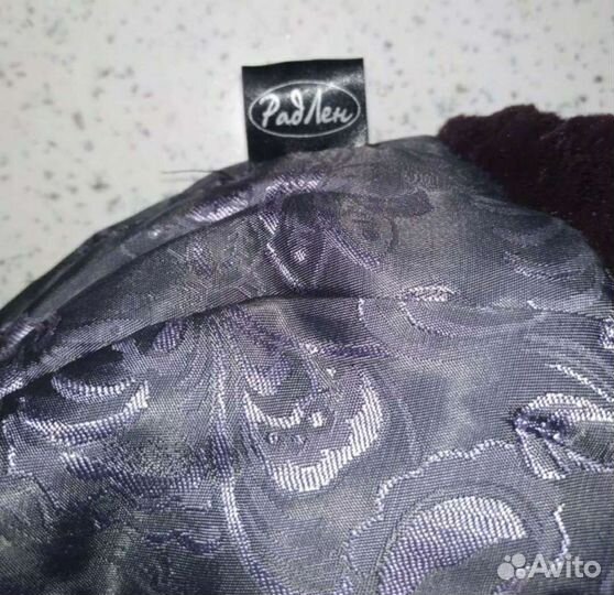 Шапка женская мутоновая