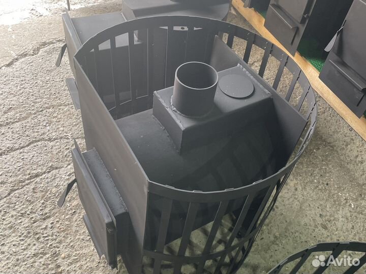 Печь для бани Казаночка 400 м 8мм