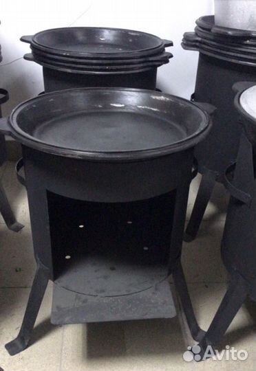 Печь для узбекского казана 22л без трубы