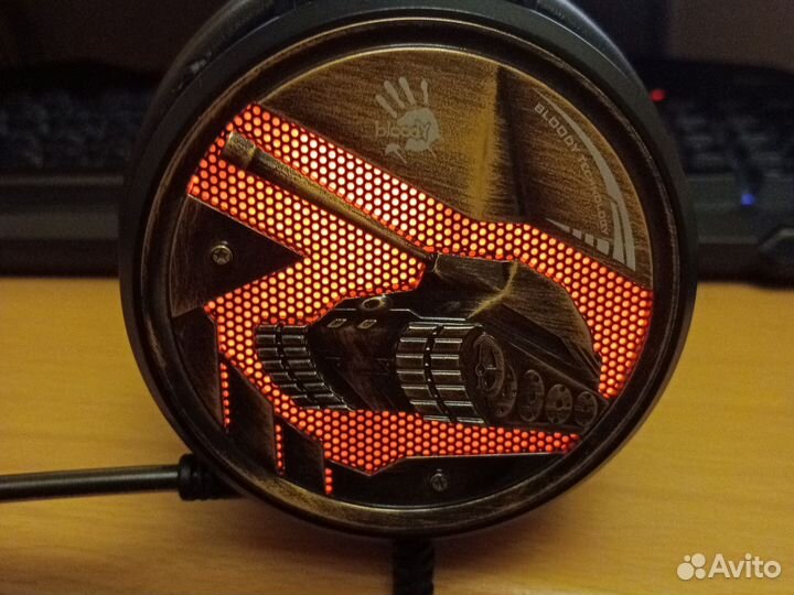 Наушники bloody для компьютера с микрофоном wot