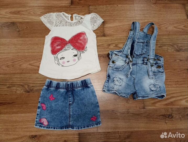 Одежда для девочки пакетом 3 года