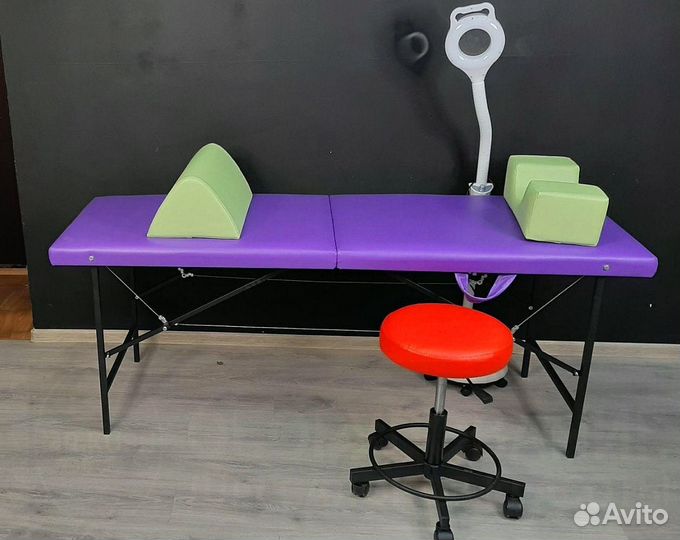 Кушетка для наращивания тележка стул лампа