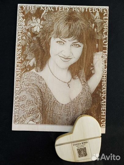 Картина на дереве по фото