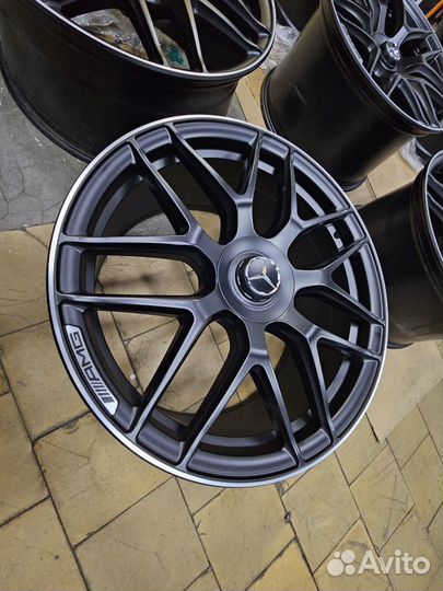 Новые разноширокие диски GLE coupe AMG 21