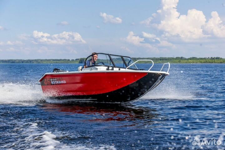 Новая Лодка Волжанка 46 Fish Поставка Июль 2024