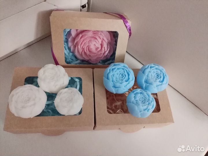 Мыло ручной работы букеты