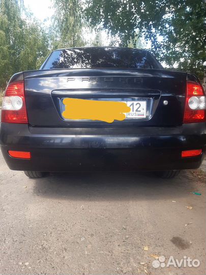 Задний бампер priora 1 седан