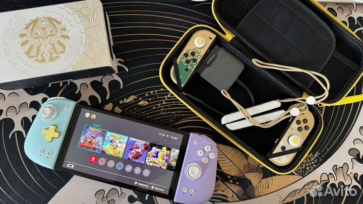 Nintendo switch oled zelda edition