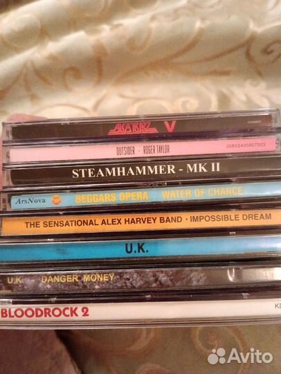 Cd диски рок музыка