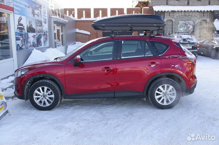 Автобокс на крышу Ветлан 460 л на Kia Bongo