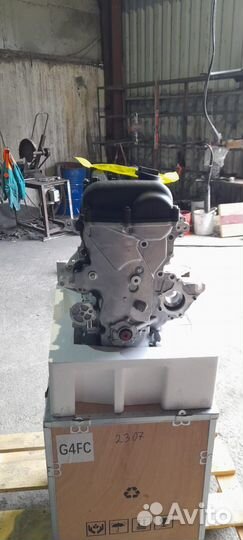 Двигатель новый 1.6/1.4 G4FC/G4FA Kia/Hyundai