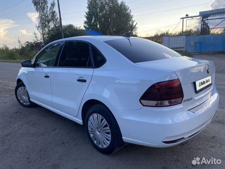 Volkswagen Polo 1.6 AT, 2019, 268 416 км