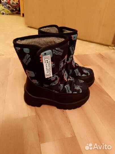 Сапожки зимние детские 24