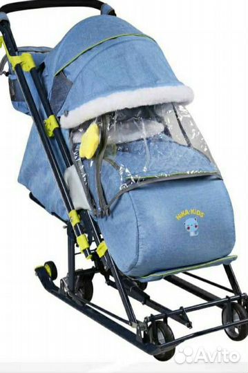 Санки коляска ника