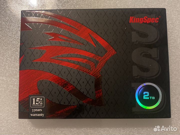 Жесткий диск SSD 2 Tb KingSpec SATA 3