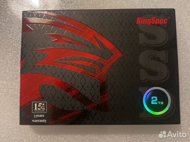 Жесткий диск SSD 2 Tb KingSpec SATA 3