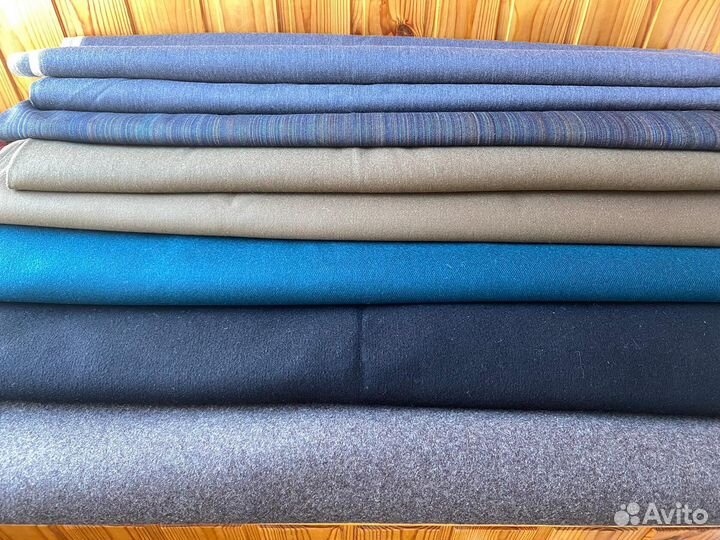 Ткани СССР Шерсть Военная Отрезы