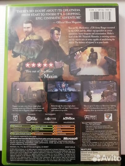 Return to Castle Wolfenstein: Tides of War (Xbox)