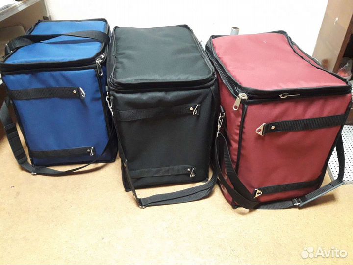 Термосумки для ланчбоксов, обедов и пиццы новые