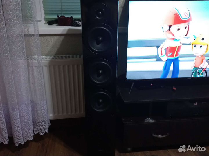 Ресивер yamaha rx v667 и аккустика cortland s-550