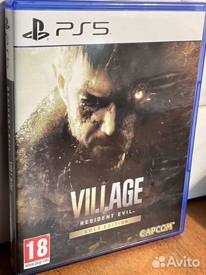 Resident evil village gold edition ps5 диск