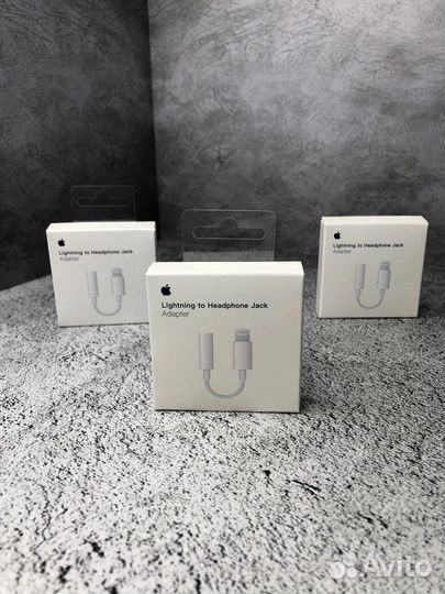 Переходник для айфона и с миниджека на лайтнинг