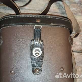 Кофр футляр для бинокля 6/30, 8/30, Кожаный, СССР