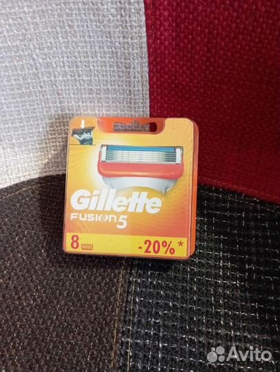 Сменные кассеты для бритья Gillette Fusion5 ориг