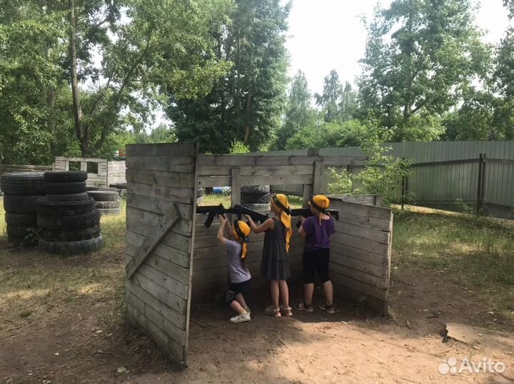 Игра в лазертаг