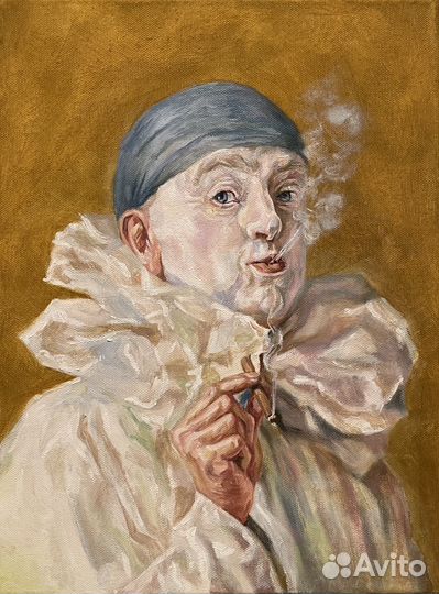 Картина маслом портрет