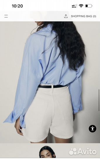 Шорты Zara 46 р