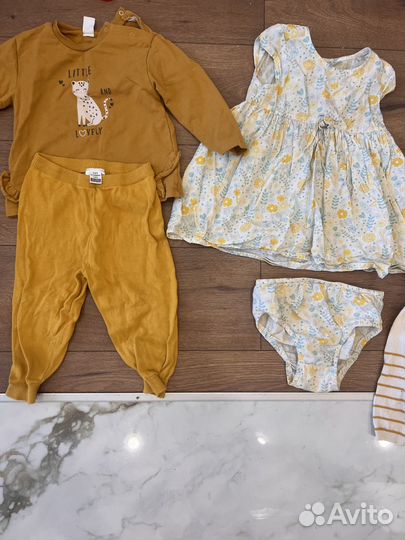 Детские вещи пакетом на девочку 80/86