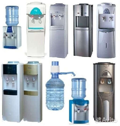 Кулеры для воды, стаканодержатели