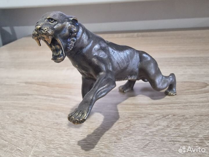 Фигурка Пантера бронза