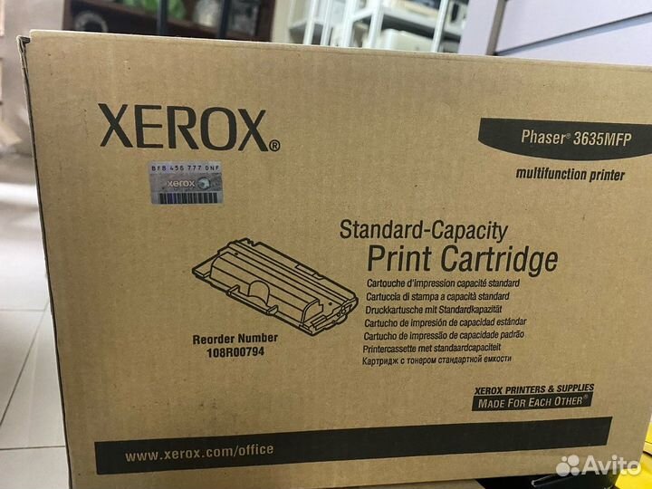 Картриджи в ассортименте Xerox, HP, Cactus